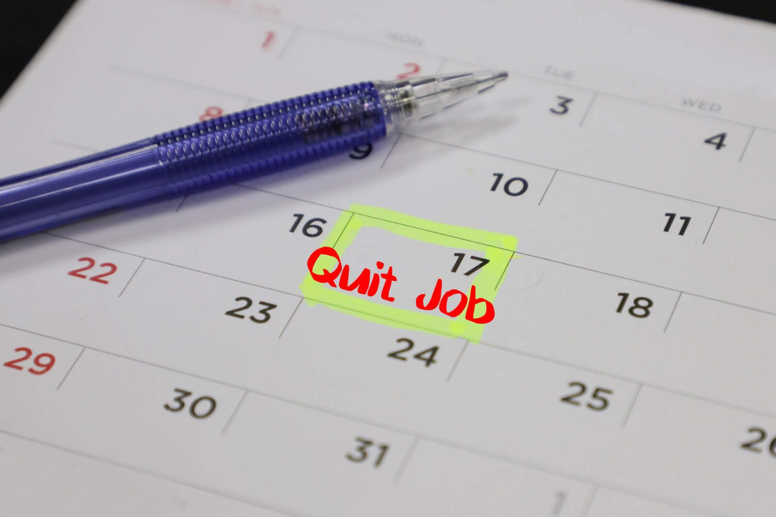 how to quit your job