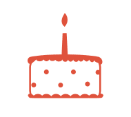 birthday cake icon