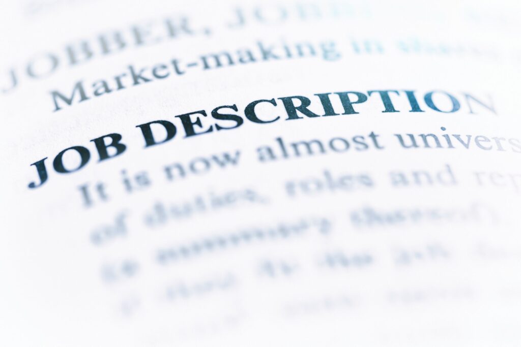 job description